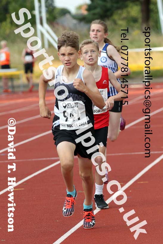 800 metres, 2021 North East Grand Prix 6, Monkton, Wednesday, August 4th. Photo: David T. Hewitson/Sports for All Pics